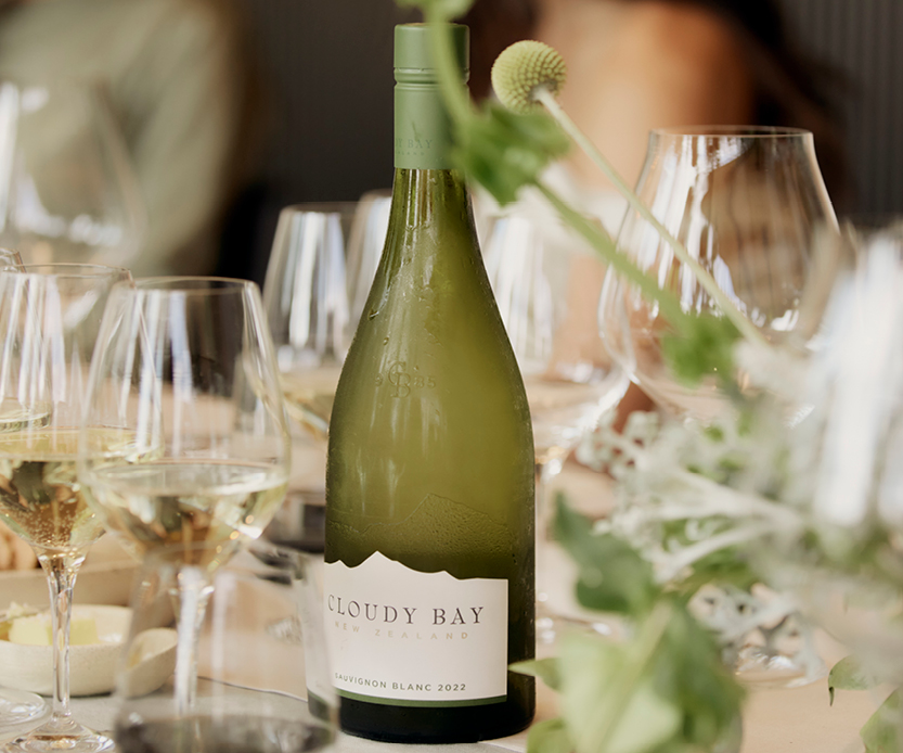 CLOUDY BAY  New Zealand wine Crowdey Bay Sauvignon Blanc 2022 with a  renewed bottle design will be released sequentially from November.