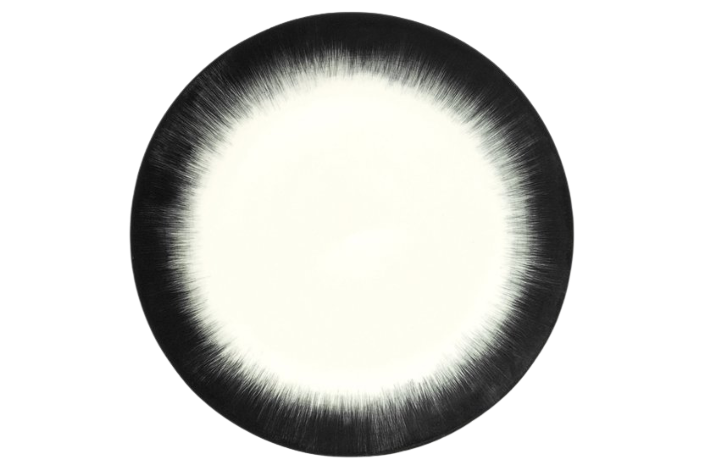 Serax Plate Dé Variation 4 - set of 2 by Ann Demeulemeester