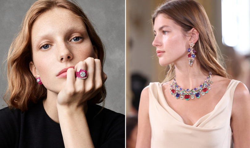 Dial up your diamonds with these eye-catching pieces of colourful jewellery