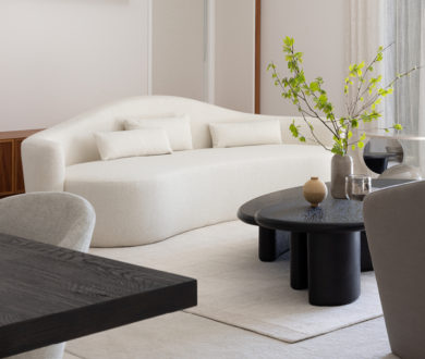 Meet the sleek sofa proving how one simple piece can elevate an entire space
