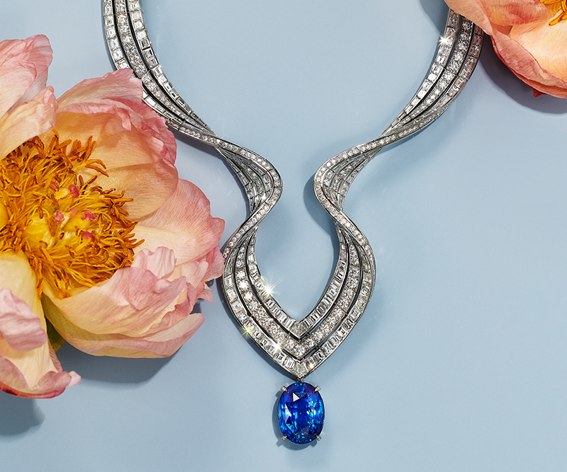The creation of Tiffany Co. s Botanica Blue Book 2022 collection