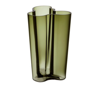 Iittala Aalto Vase in moss green
