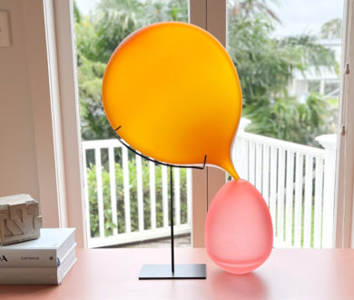 To celebrate artist Luke Jacomb’s new exhibition we are giving away one of his coveted Lukeke Design Deflated Pendants