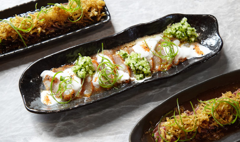 Your first look at the delicious new omakase menu on offer at Faraday’s Bar