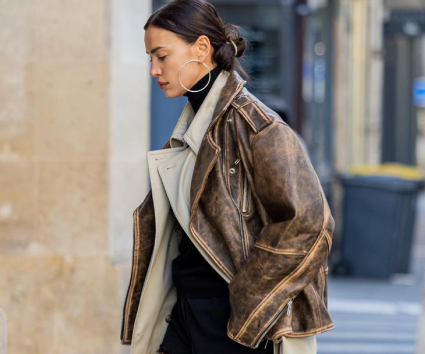 Louis Vuitton Leather Jacket  Fashion week outfit, Fashion, Winter outfit  inspiration