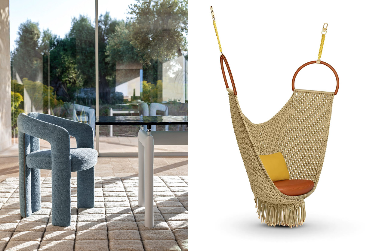 Patricia Urquiola's Swing Chair for Louis Vuitton Objets Nomades