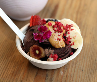 Meet Lulu’s, Ponsonby Central’s new plant-based soft-serve and acai bowl window