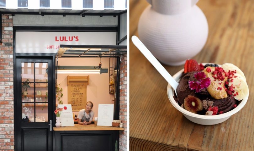 Meet Lulu’s, Ponsonby Central’s new plant-based soft-serve and acai bowl window
