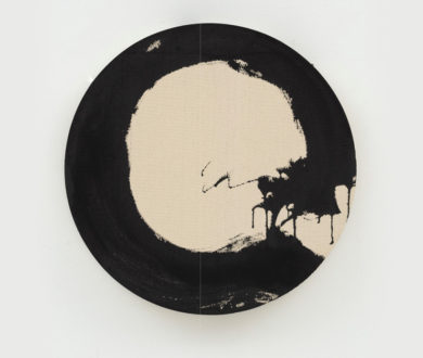 To Turn a Somersault  on a Needle's Point  by Max Gimblett, 2022