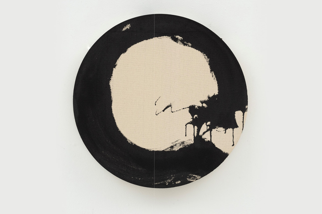To Turn a Somersault  on a Needle's Point  by Max Gimblett, 2022