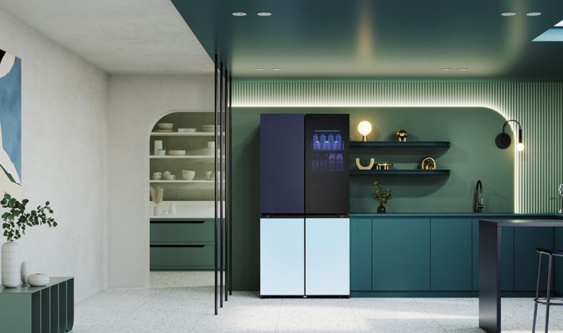 LG’s new customisable, light-up fridge makes a case for having more fun in your kitchen
