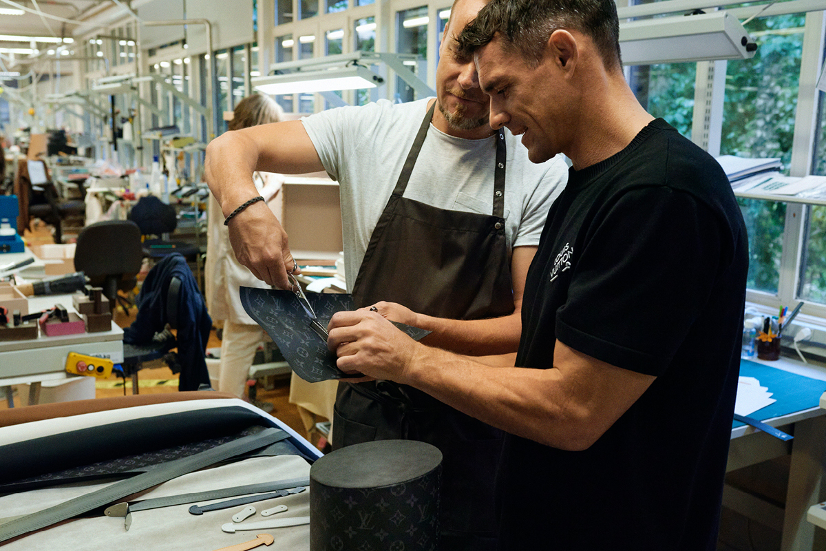 Louis Vuitton unveils an exciting new collaboration with Dan Carter