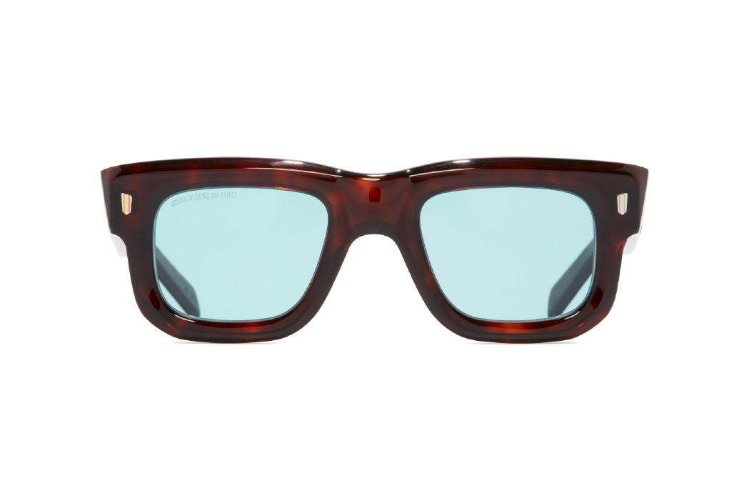 Cutler & Gross 1402 Square Sunglasses-Dark Turtle