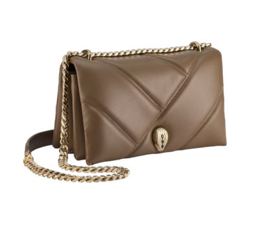 Bvlgari Serpenti Cabochon Shoulder Bag