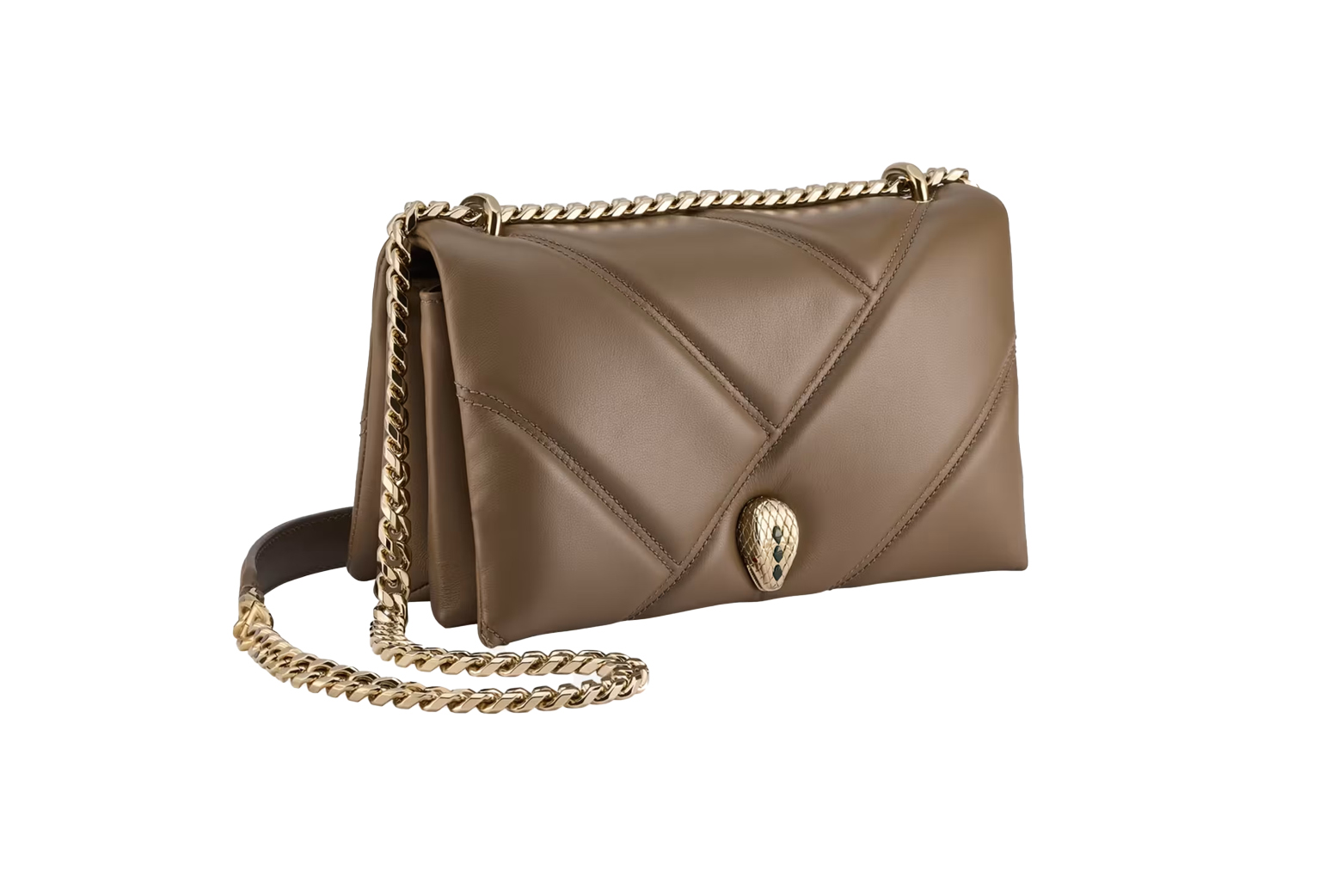 Bvlgari Serpenti Cabochon Shoulder Bag
