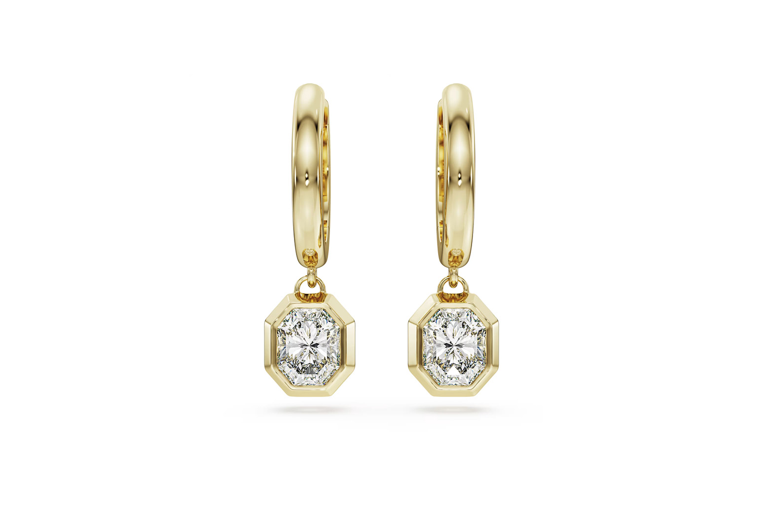 Octagon Earrings