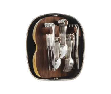 Christofle Carrousel Cutlery Set In Shell