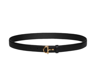 Belt With Half-Horsebit Buckle