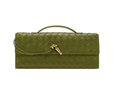 Bottega Veneta Andiamo Intrecciato Clutch