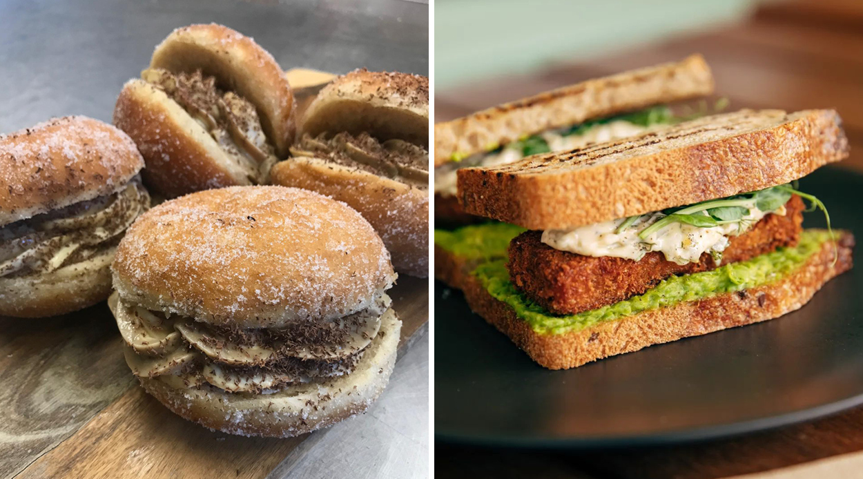 Auckland's best Tiramisu donuts and fish sandwich
