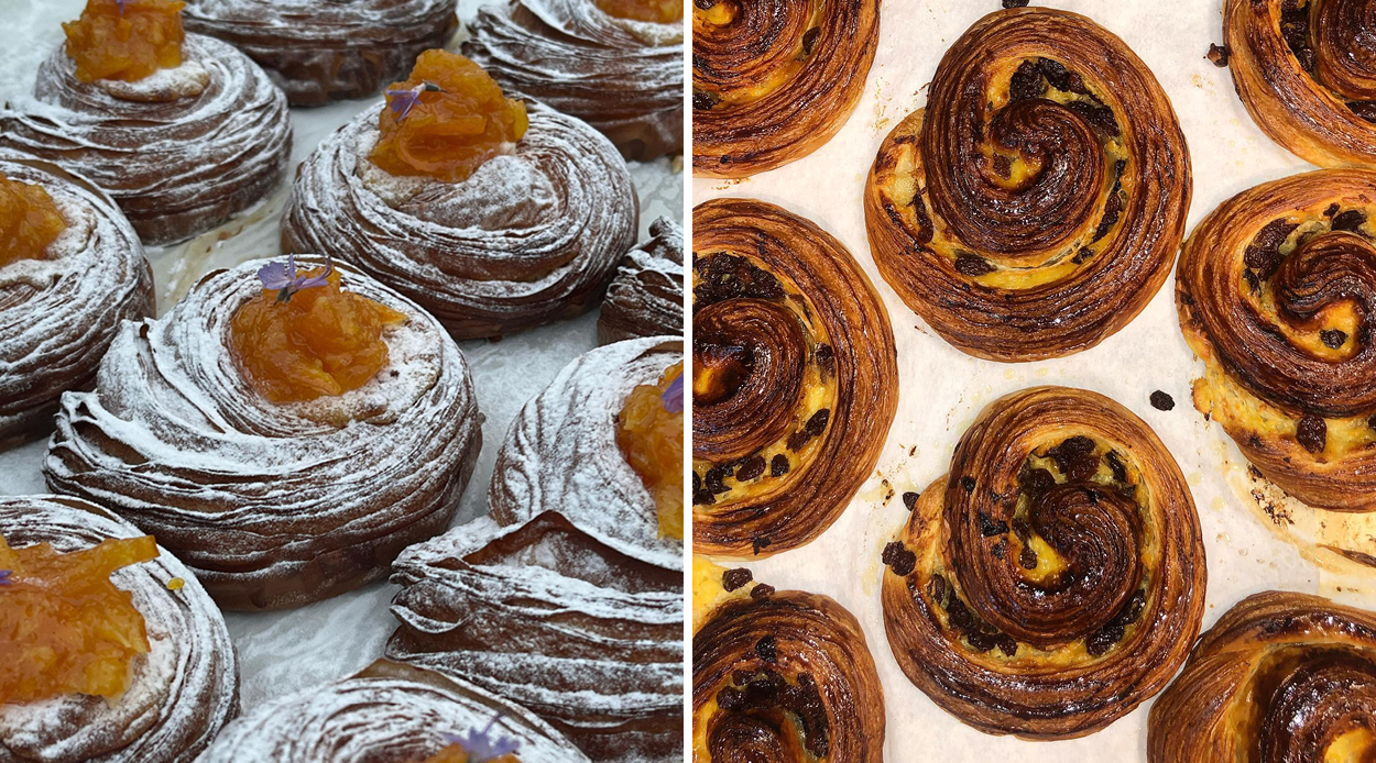 Auckland's best pastries custard danishes and pain aux raisins