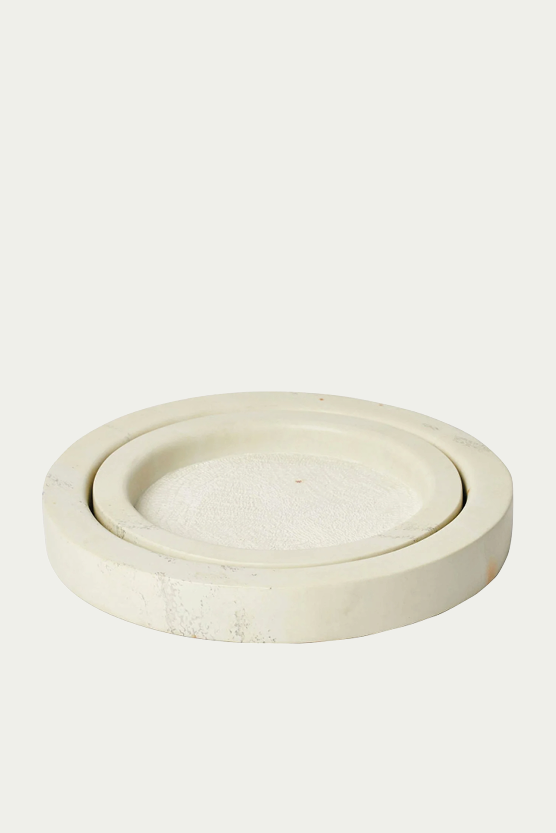 Soapstone Round Tray