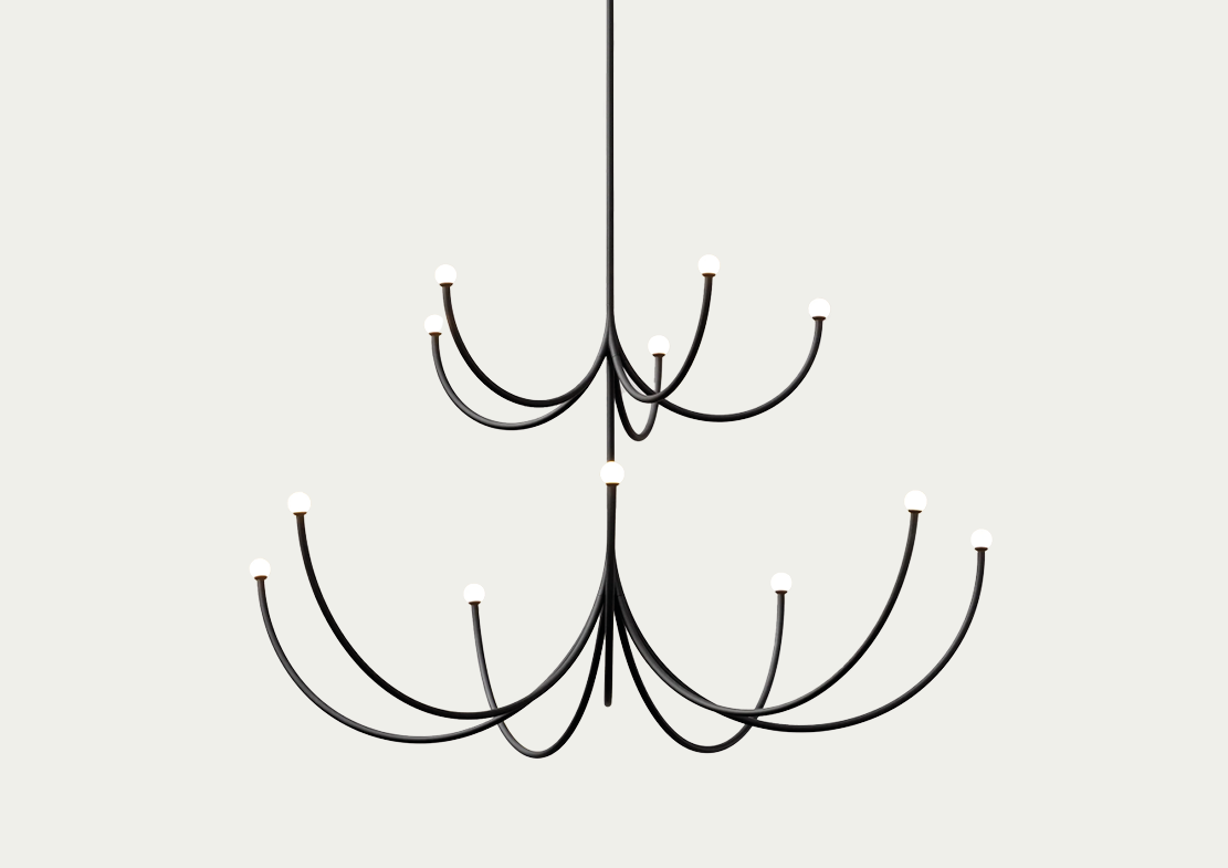 Arca 2 Tier Chandelier