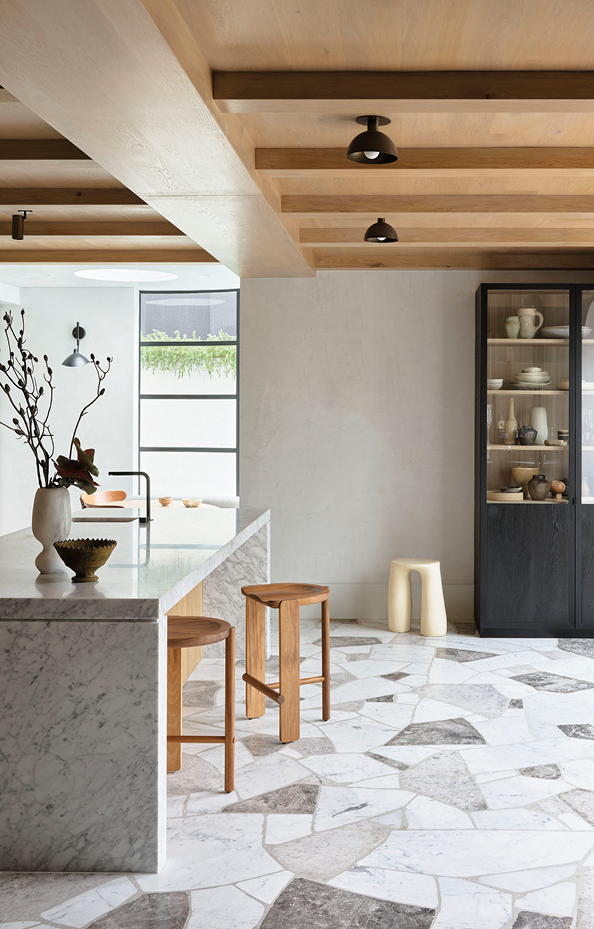 terrazzo tiling The Pacific House by Alexander &CO.