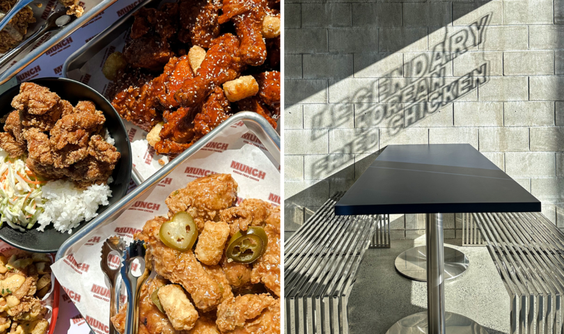Meet Munch — a cool new spot dedicated to serving delicious Korean fried chicken