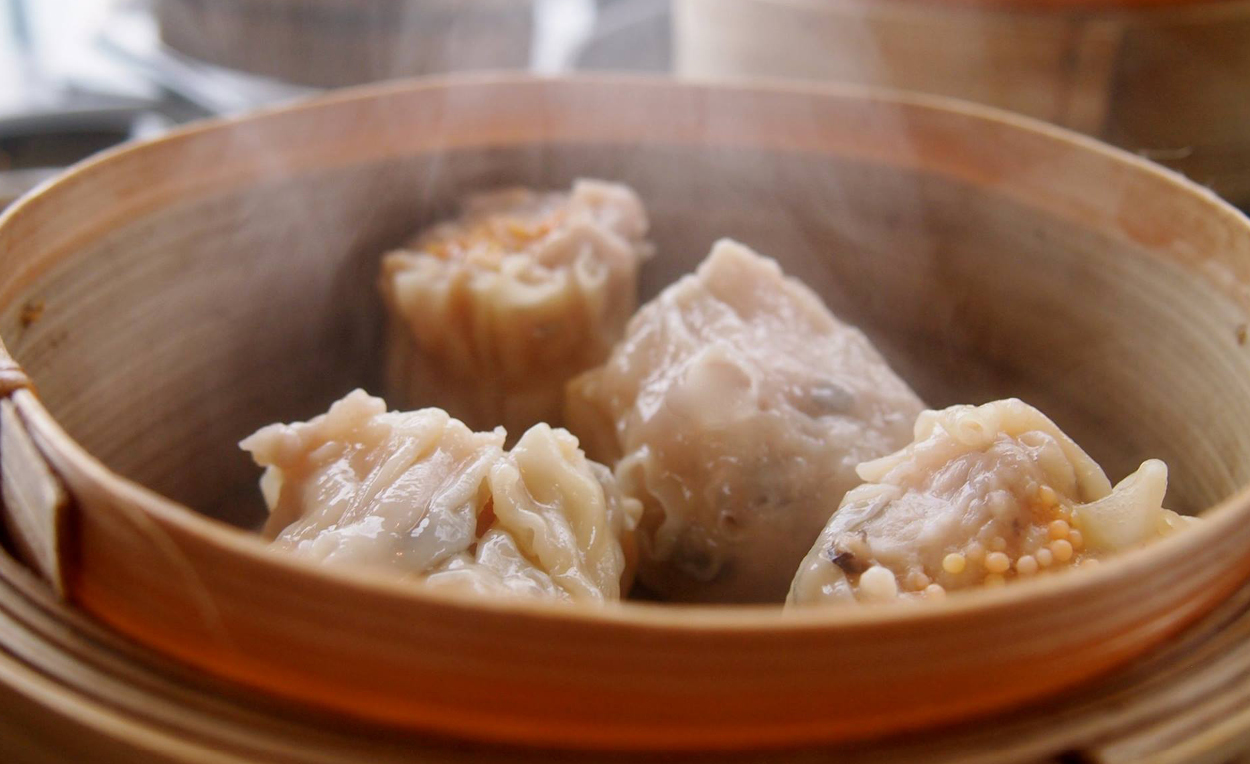 The Blue Breeze pork shumai