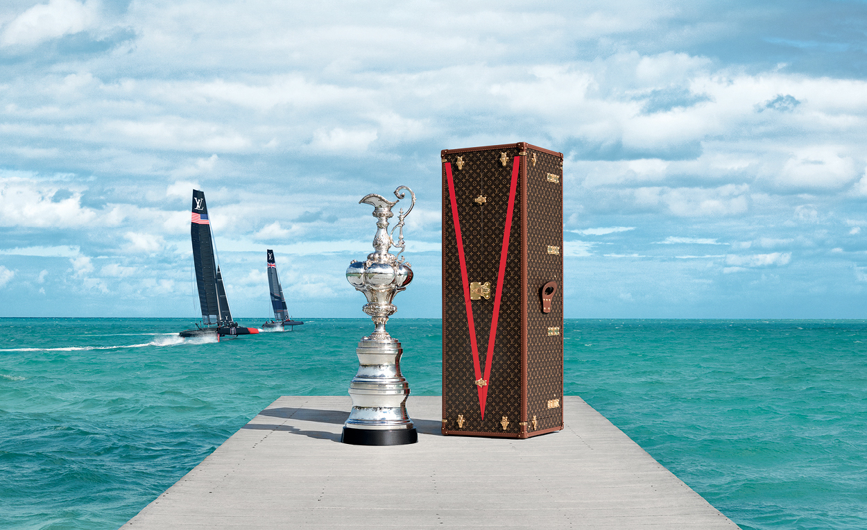 Louis Vuitton renews its 35 year partnership with the America's Cup