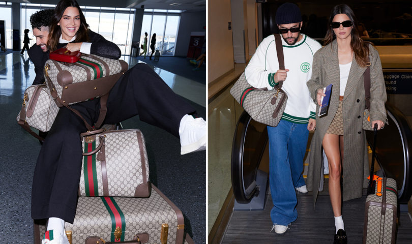 Make like Kendall Jenner and Bad Bunny and take to the skies in style with Gucci’s Valigeria collection