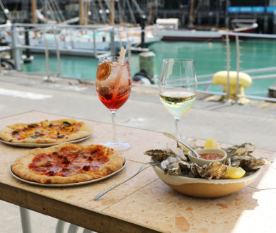 From waterfront views to two-for-one pizza, daily happy hour and unmissable live music, Somm Cellar Door is the place to be this season