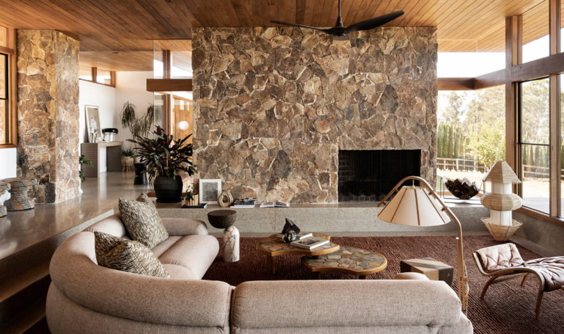 Nature and nostalgia collide in this striking residence set in the picturesque Dandenong Ranges