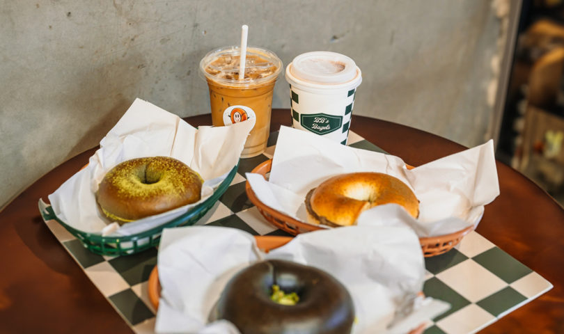 Get your bagel fix at BB’s Bagels — the new grab-and-go bagel shop from the team behind Domo Bakery