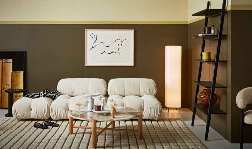 Give interiors a seasonal shake-up with this unexpected, chic colour combination