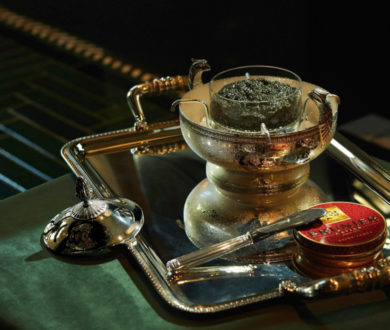 Master the perfect serve with this luxurious caviar set
