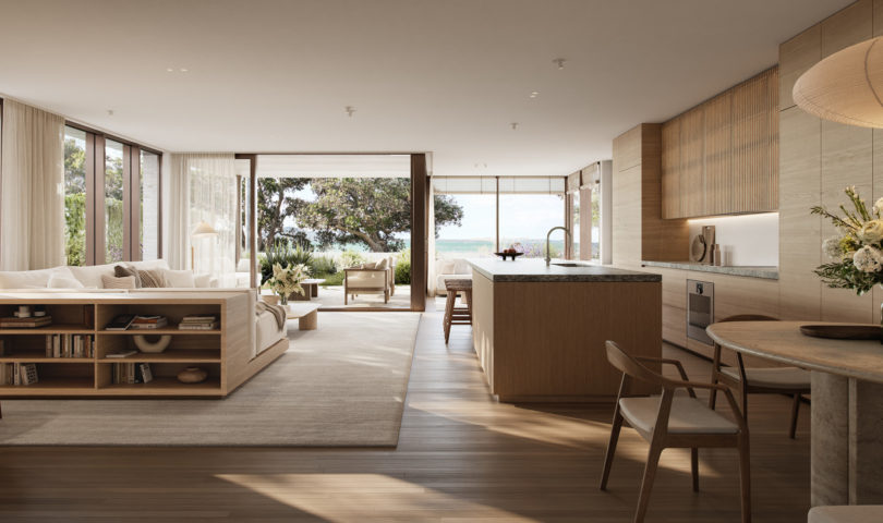Don’t miss your chance to own a rare slice of paradise in Beachhouse — a trio of apartments designed by Cheshire Architects
