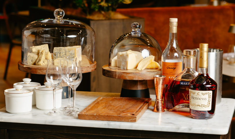 End your evening on a high note with The Grill’s Cognac & Cheese Trolley