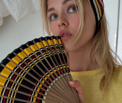 Shop the season’s hottest accessory — the luxe hand fan