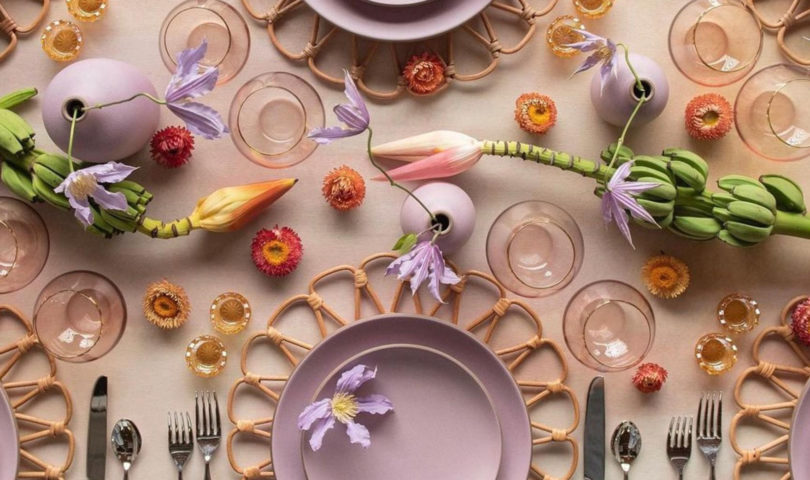 Hosting a spring soirée this year? Nail your table settings with these beautiful accoutrements