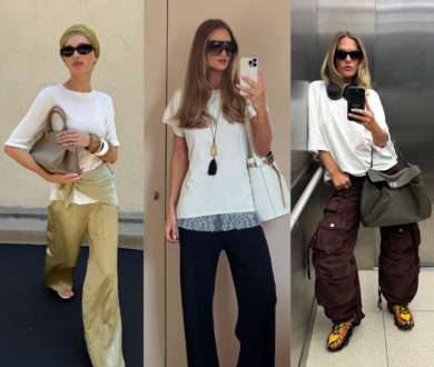 Four chic ways to style a simple white tee