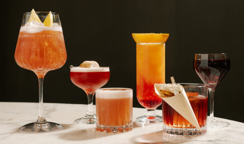 Soul Bar & Bistro is painting Viaduct Harbour red for Campari Month