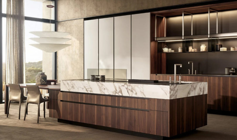 Elevate your at-home culinary skills with an expertly designed Italian kitchen