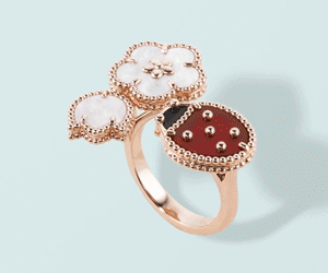 Van Cleef & Arpels’ Lucky Spring Collection is a wearable celebration of nature
