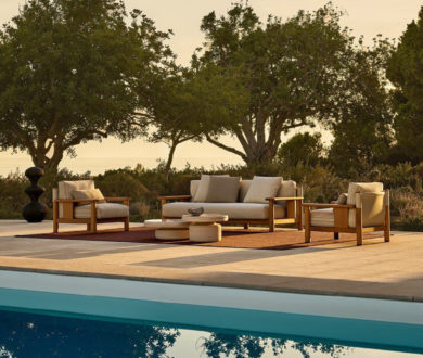 Savour balmy evenings and sunlit days with our refined outdoor furniture edit