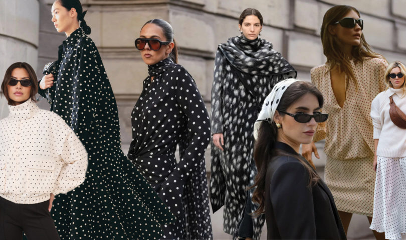 Polka dots are back, and here’s how to wear fashion’s favourite retro print into autumn
