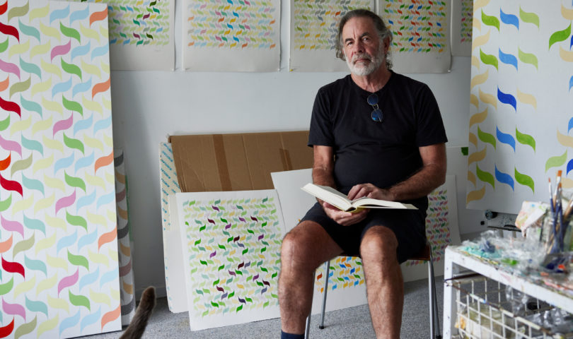 Jon Tootill’s exhibition distils the rhythms of Aotearoa into form and colour