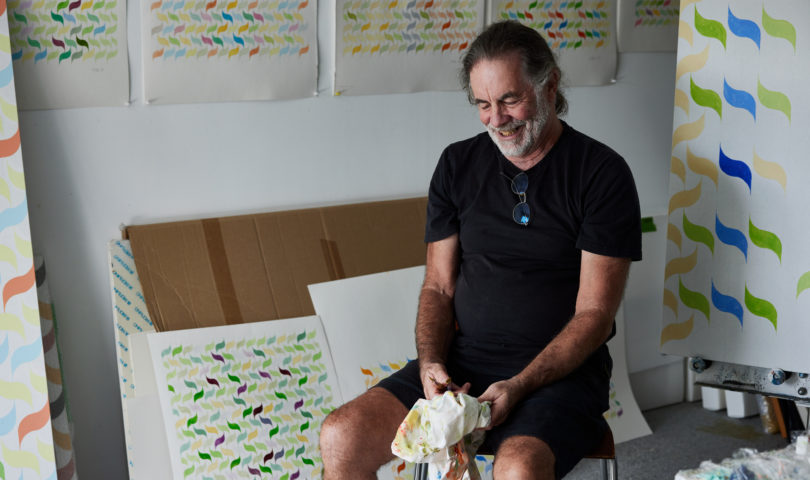 Jon Tootill’s exhibition distils the rhythms of Aotearoa into form and colour