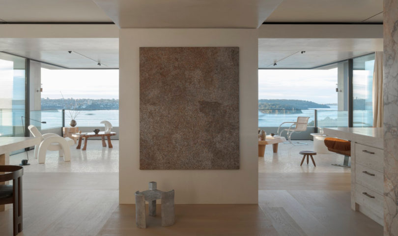 Inside the Darling Point apartment designed entirely around one view